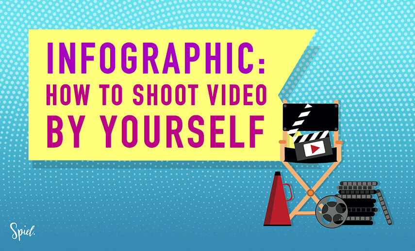 A Simple Guide to Shooting Video by Yourself – Infographic